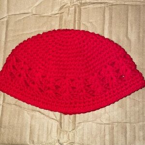 Mathilda Leon Red Beanie